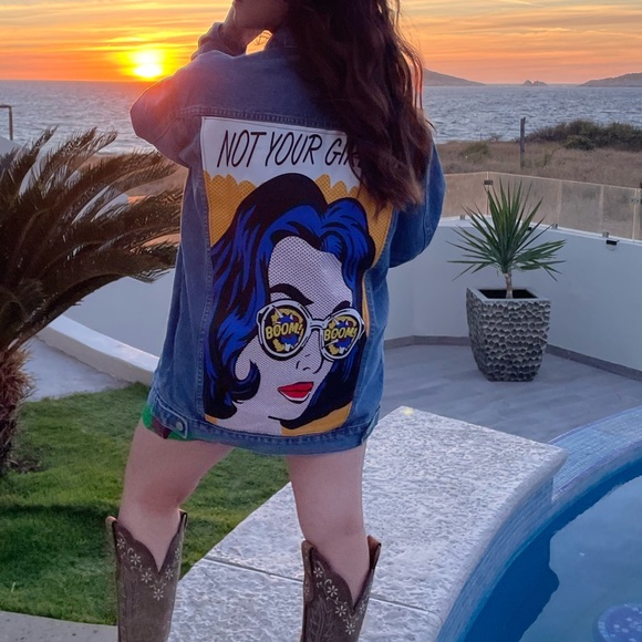 Denim Jean Jacket - oversized - Picture 6 of 6